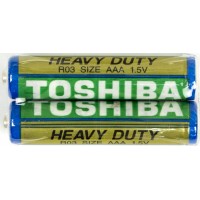 Батарейки Toshiba Heavy Duti  R-03/плівка 2шт(20)(100)(500)