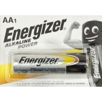 Батарейка Energizer Alkaline Power LR-06/блістер відривний 1шт (12)(120)