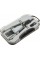 Циркуль CoolForSchool Radius, грифелі, точилка, чорний, в футлярі (12) CF81440