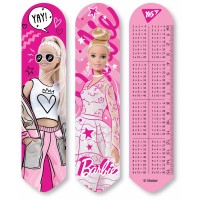 Закладка пласт. "Yes" №707715 2D Barbie(10)(100)