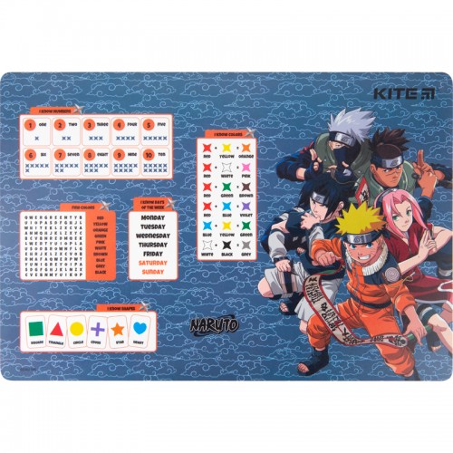 Підкладка для столу Kite NR23-207 Naruto (42,5х29cм) PP(10)