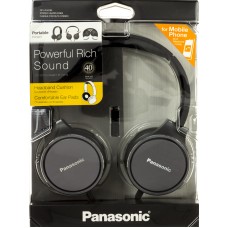 Навушники Panasonic RP-HF500MGCK black+мікрофон(5)