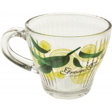 Чашка скло 230мл Morocco Line Green Tea 91505271/Галерея/(24)