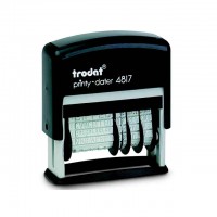 Датер із 12-ма бухгалтерськими термінами 3,8мм Trodat 4817 