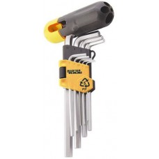 Набір ключів Torx Master Tool 9шт T10-T50мм L90-227мм з утримувачем 75-0962