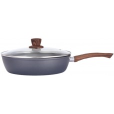 Сковорідка алюм. антиприг. покриття Bravo Chef 28см з кришкою BC-1101-28/L(8)