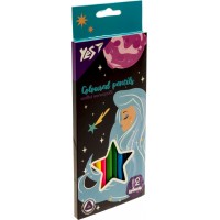 Олівці кольор. 12 кольор. "Yes" №290654 Space Girl(12)