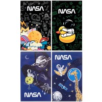 Блокнот А6 50арк. б/лін. тв. обкл. NASA №NS23-195/Kite/(12)