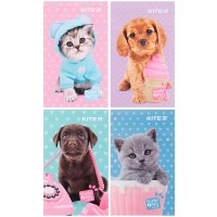 Блокнот А6 50арк. б/лін. тв. обкл. Studio Pets №SP23-195/Kite/(12)
