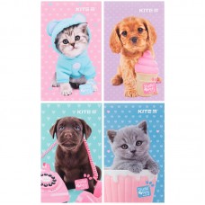 Блокнот А6 50арк. б/лін. тв. обкл. Studio Pets №SP23-195/Kite/(12)