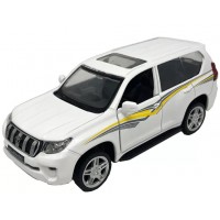 Автомодель "Technodriver" TOYOTA LAND CRUISER,біла №250277/КіддіСвіт/