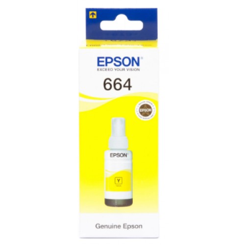 Чорнило Epson L100/L200 70мл yellow 664/C13T66444A