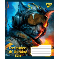 Зошит 96арк. кліт. YES Defenders of Ukraine 766493(5)(120)