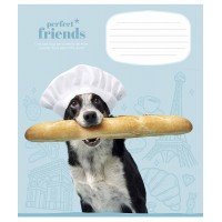 Зошит 12арк. кліт. Школярик Perfect friends 012-3250K(30)(300)