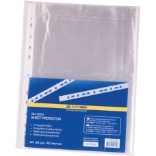 Файл А4+ Buromax BM.3805 40мкм глянц.(100шт/пач.)(30)