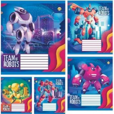 Зошит 12арк. лін. /ТВ/ "Робот" №ТЕ32103(25)(600)