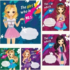 Зошит 24арк. лін. /ТВ/ "Super Girls" №ТЕ32301(20)(320)