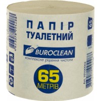 Туалетний папір Buroclean 65м,без гільзи,сірий 10100002(48)