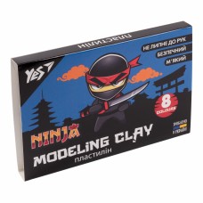 Пластилін Yes Ninja 8 кольор. 160гр 540630(30)(66)