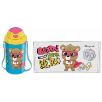 Пляшка для води пласт. 500мл №45021-4 2 види(12)