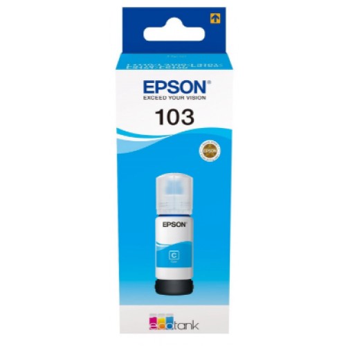 Чорнило Epson 103 65мл cyan C13T00S24A