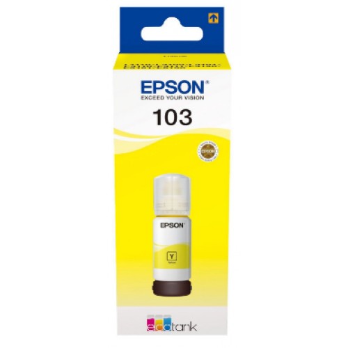 Чорнило Epson 103 65мл yellow C13T00S44A