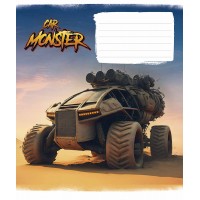 Зошит 12арк. лін. Школярик Monster cars 012-3243L(30)(300)