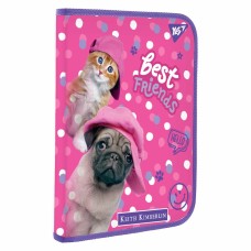Папка для праці А4 "Yes" №491971 "Keith Kimberlin" на блиск. пласт.,з внутр.кишенею(12)(48)
