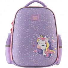 Ранець каркасний GoPack Education Cute unicorn 2від.,2карм. GO23-165M-3(4)