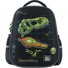 Ранець каркасний GoPack Education Dino 2від.,2карм. GO23-165M-4(4)