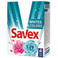 Прал. порошок 400г ручний Savex 2в1 Whites&Colors(22)