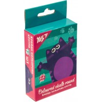 Крейда кольор. "Yes" №400472 12шт круг. Kittycon(24)(144)(288)