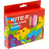 Крейда кольор. "Kite" №K22-073-2 6кольор. Jumbo Fantasy(20)(60)
