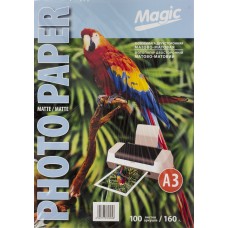 Фотопапір Magic Superior А3 160г/м2 мат. двостор. (100)