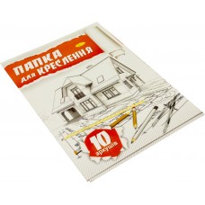 Папка для кресл. А4 (10арк)/ АП-0601/Апельсин/