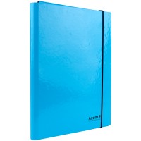 Папка Axent A4 1213-22-А Pastelini на рез. об'ємна,блакитна(5)(20)
