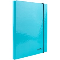 Папка Axent A4 1213-18-А Pastelini на рез. об'ємна,м'ятна(5)(20)
