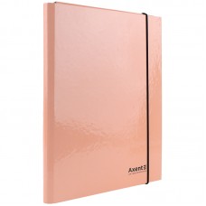 Папка Axent A4 1213-42-А Pastelini на рез. об'ємна,персикова(5)(20)