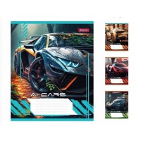 Зошит 60арк. лін. 1В AI cars №766750(10)(160)