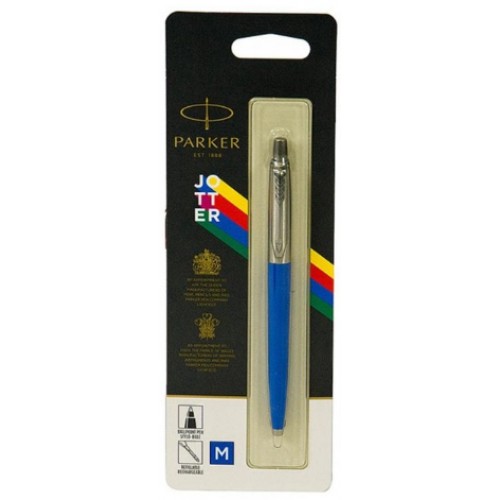 Ручка кульк. Parker Jotter Plastic Blue блістер 15136