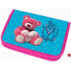 Пенал "Leader" Ведмедик,21х13,5х4см №931180