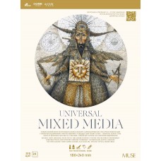 Блок для змішаних технік малювання 20/310 B5 Muse крафт PB-GB-020-087(4)