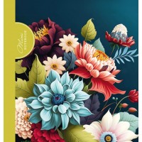 Блокнот В6 48арк. кліт. інтегр. обкл.,мат. лам. №23211/БК011/04/Мандарин/(10)