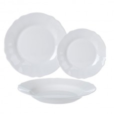 Сервіз столовий скло 18предм. Luminarc.Louis XV White V2940/4693(2)
