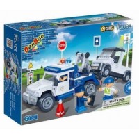 Конструктор "Banbao" Поліція. Поліцейський евакуатор №8345