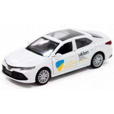 Автомодель Technodriver TOYOTA CAMRY UKLON біла 250291/КіддіСвіт/