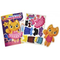 Гра на магнітах "Кішечка" №VT3204-34