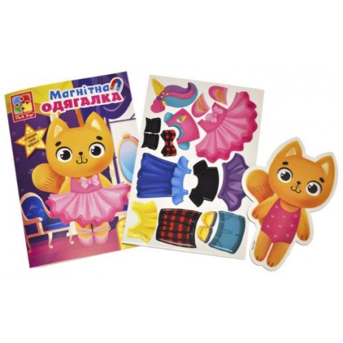 Гра на магнітах "Кішечка" №VT3204-34