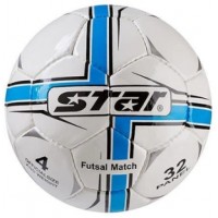 М'яч футбольний для футзала Star біло-синій №STAR-W28