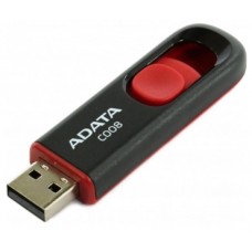 Флеш-пам`ять 64GB A-Data C008 USB2.0 black/red 1721